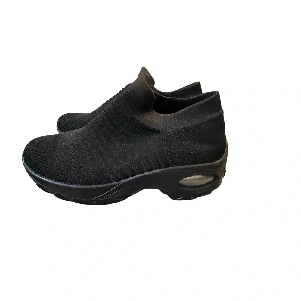 Black‎ Slip-On Jazz Dance 💃 Sneakers